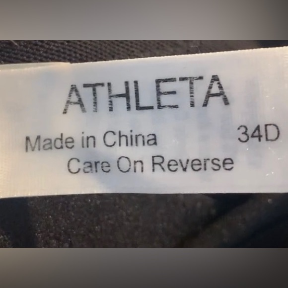 Athleta Built in Bra Tank Top Bra Size 34D - Picture 6 of 8